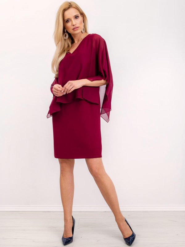 Burgundy Isabela dress