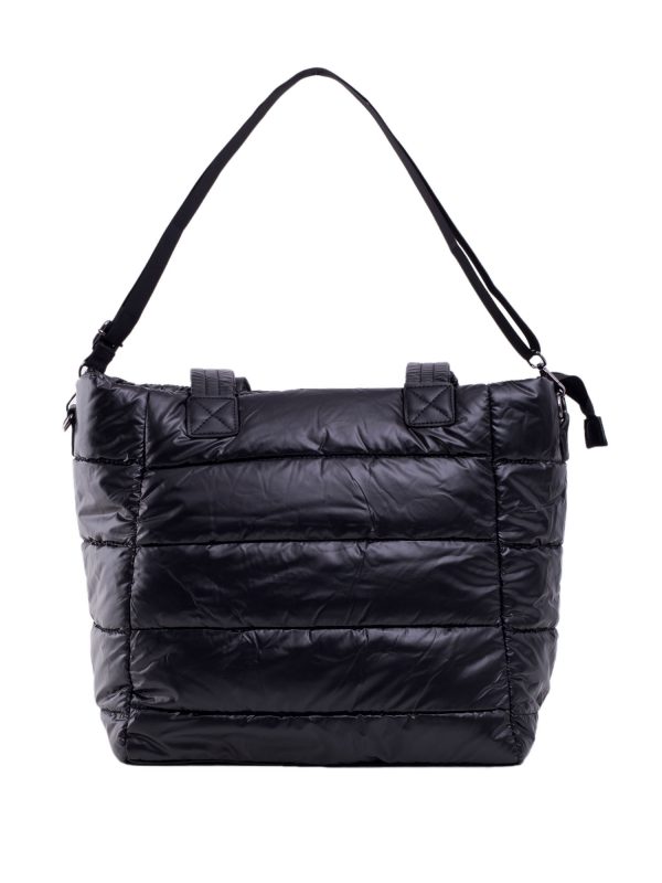 Black Quilted Shoulder Bag