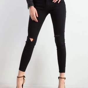 Black skinny pants