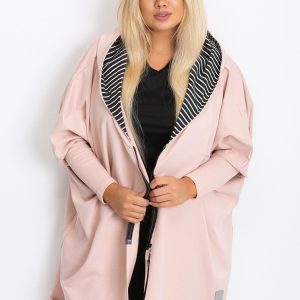 Dirty pink sweatshirt plus size City