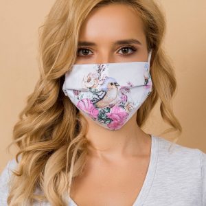 White reuse protective mask