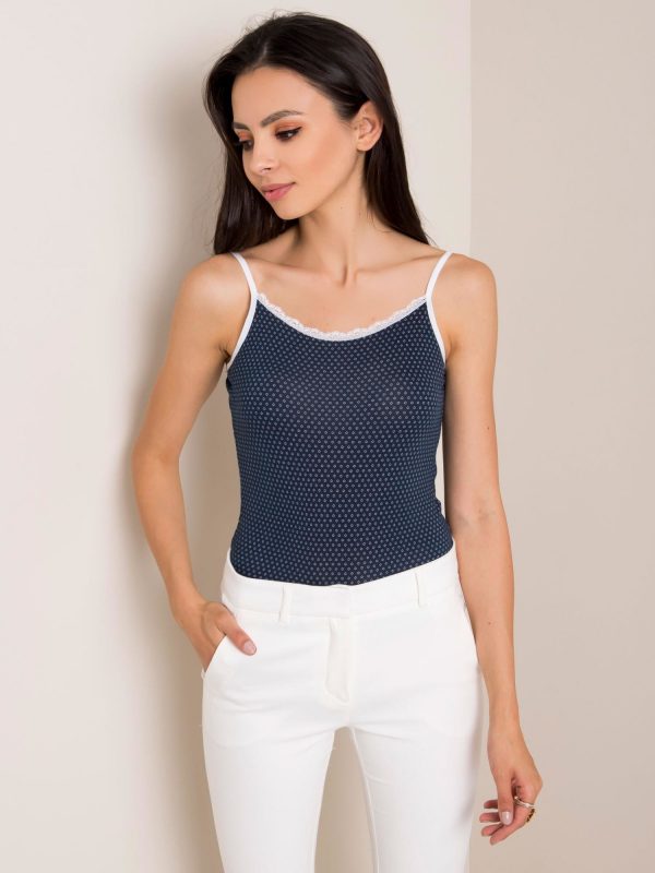 Ammie navy top