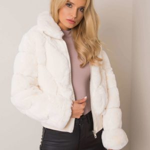 Ecru fur jacket Amelly