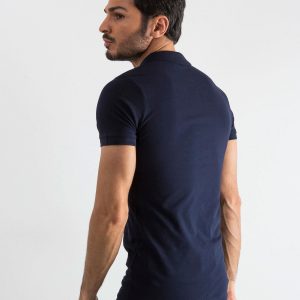 Navy Blue Men's Polo Shirt