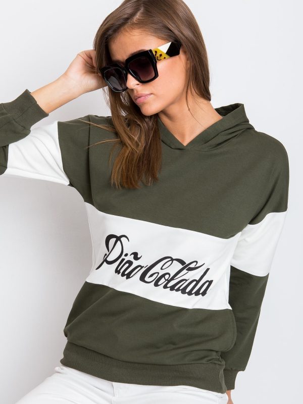 Khaki sweatshirt Pina