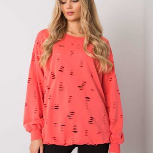 Coral Cotton Sweatshirt Catalina