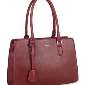 Maroon elegant bag LUIGISANTO