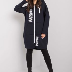 Navy Blue Lorient Hooded Sweatshirt