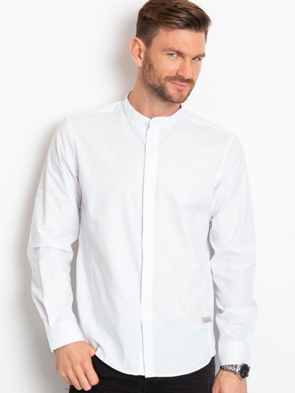 Mathew Men's White Shirt