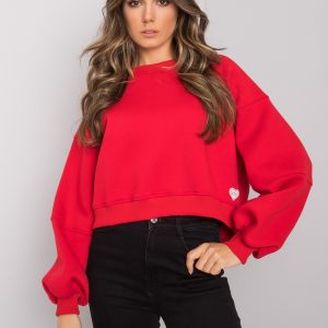 Red cotton sweatshirt Yessie RUE PARIS