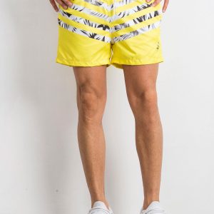 Travis Men's Yellow Shorts