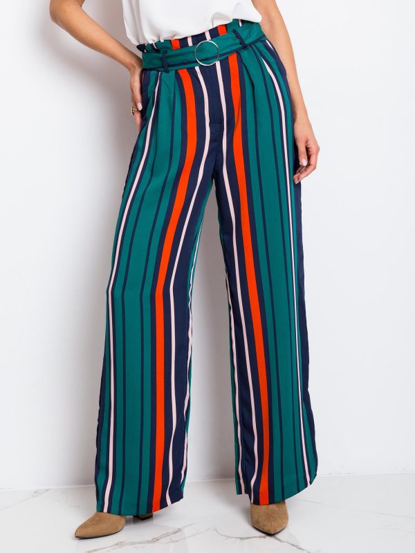 RUE PARIS Green Truth pants