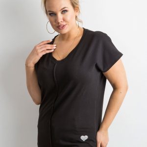 Black T-shirt PLUS SIZE