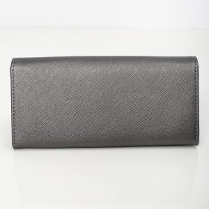 Grey rectangular women's wallet