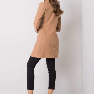 Dark beige coat Dalida