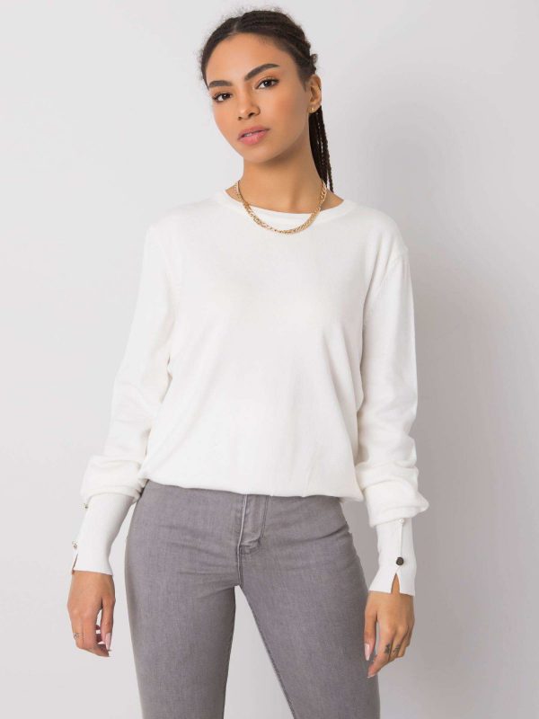 White classic sweater Beverly RUE PARIS