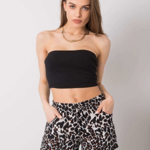 Black shorts for women Hilarie FRESH MADE