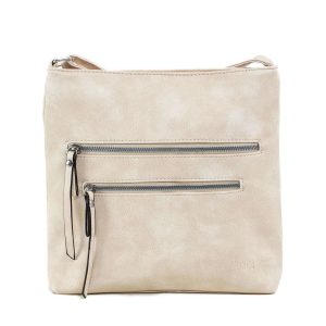 Beige bag with pockets