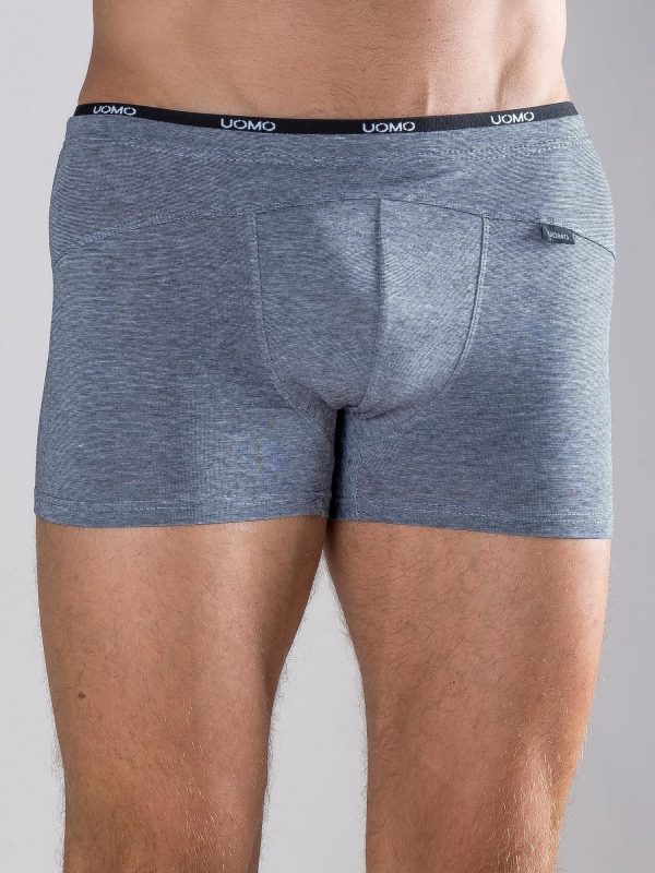 Dark Grey Men's Boxer Shorts