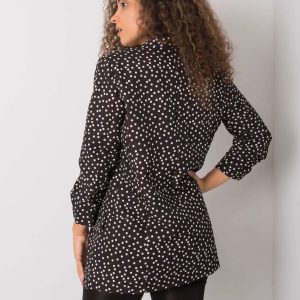 Black polka dot jacket Acantha