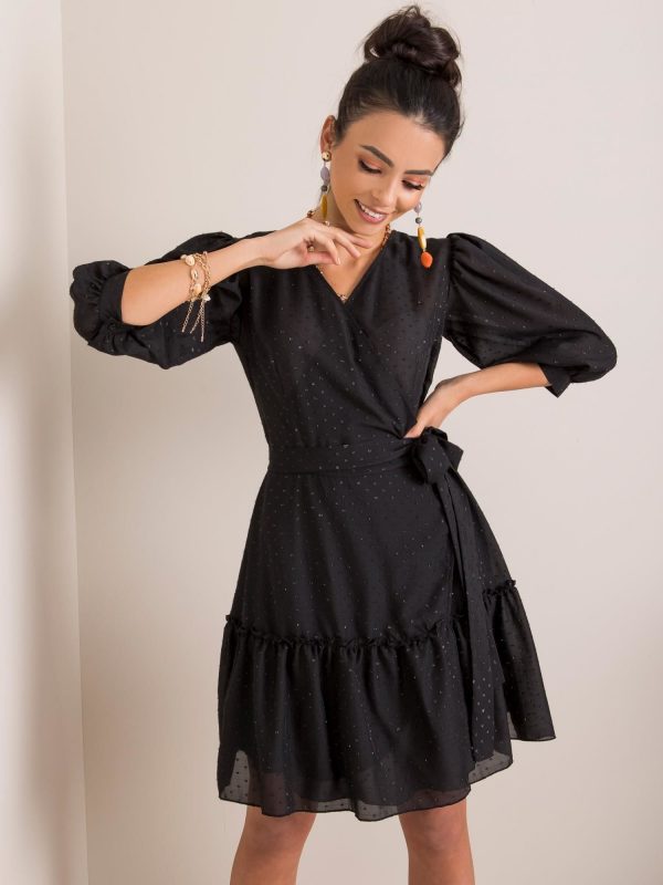 Black Flavia Dress