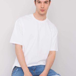 White T-shirt for men's cotton Archer LIWALI