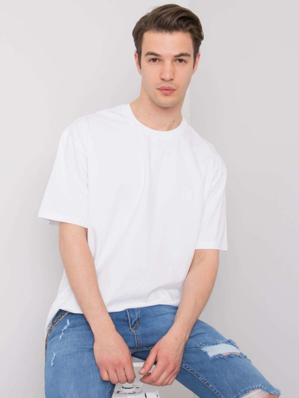 White T-shirt for men's cotton Archer LIWALI