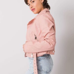 Babette Light Pink Ramone Jacket