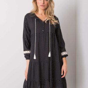 Black polka dot dress Irvine