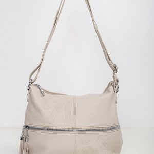 Apricot eco leather handbag