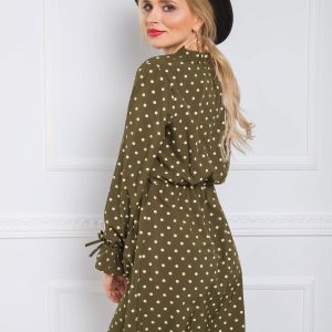 Khaki dress Amanda RUE PARIS