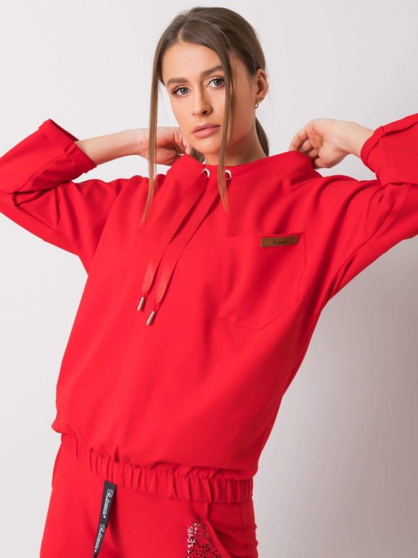 Red Vera Sweatshirt