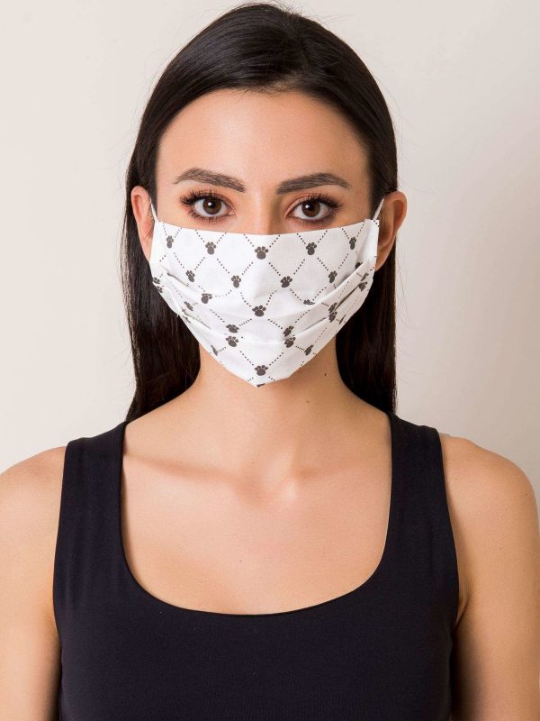 White reuse cotton mask