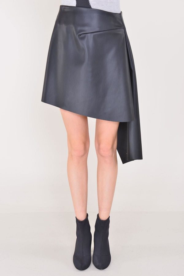 Black Asymmetrical Skirt BSL