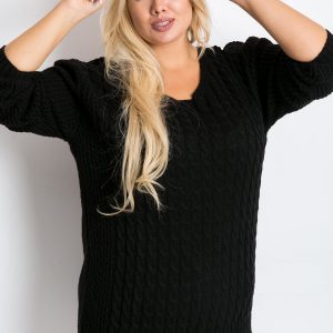 Black Plus Size Sweater Now