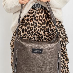 Golden Brown Soft Shoulder Bag