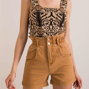 Brown shorts Camilla RUE PARIS