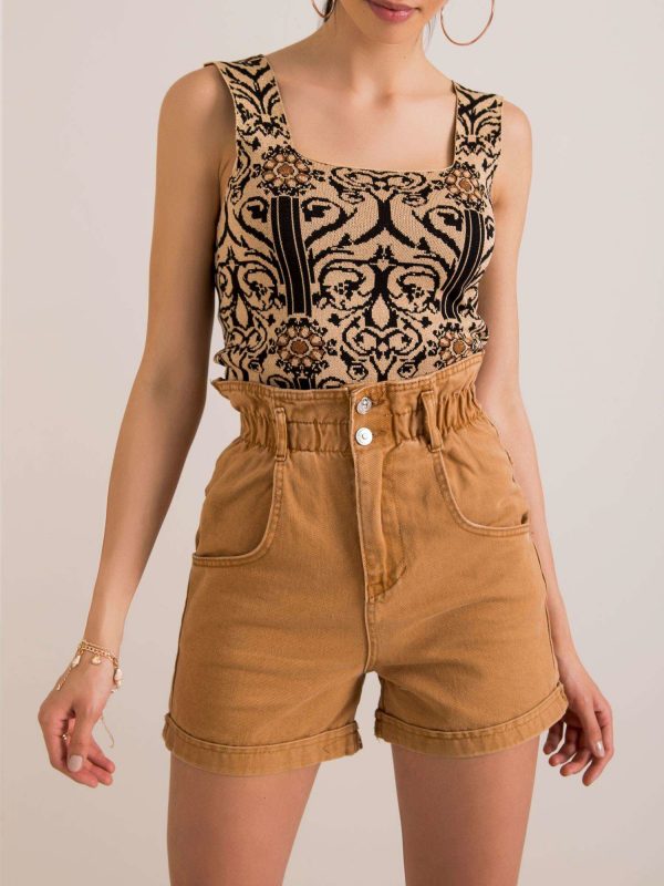 Brown shorts Camilla RUE PARIS