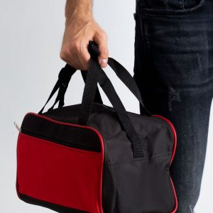 Red Men's Shoulder Bag