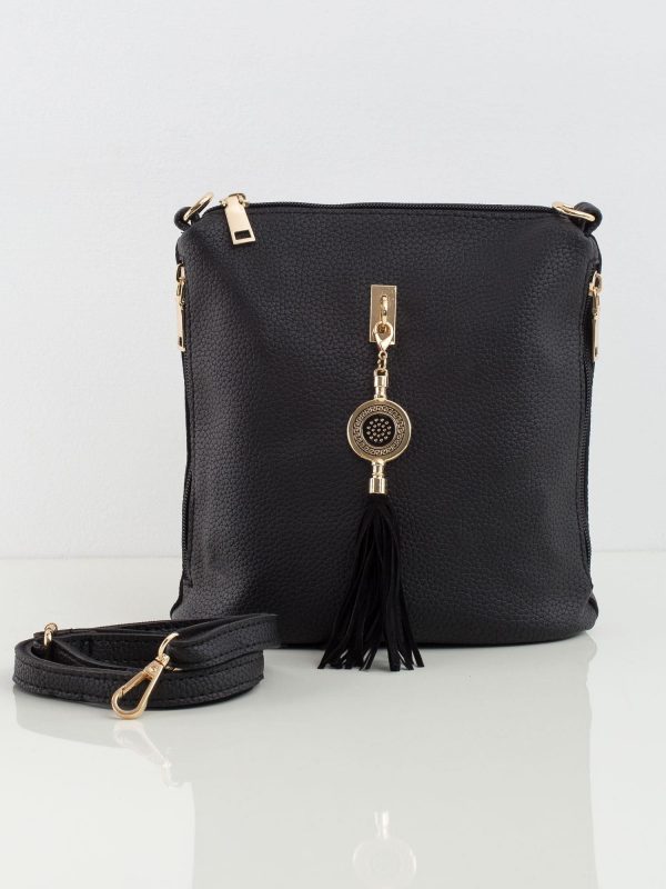 Black Boho Messenger