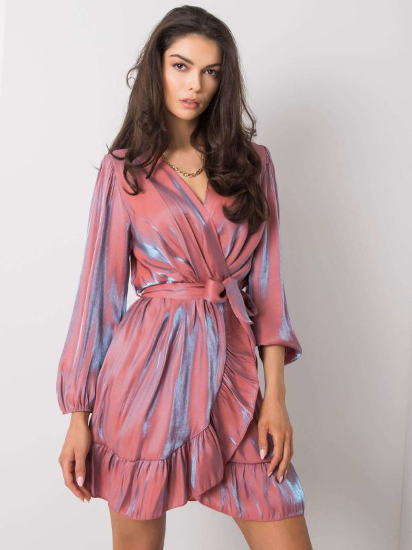 Pink Jane Ruffle Dress