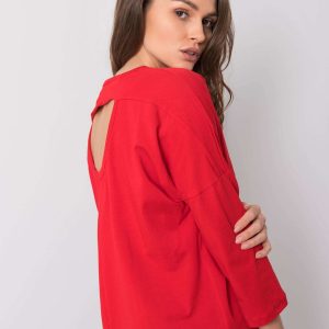 Red blouse Salome