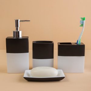 Black and White Bathroom Accessories