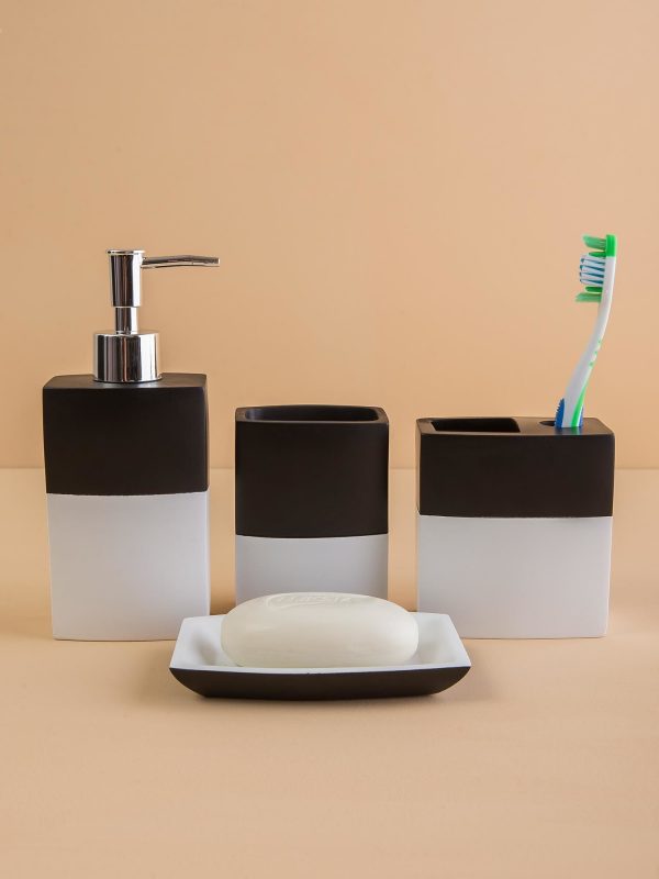 Black and White Bathroom Accessories