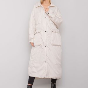 Light Beige Long Jacket Lauralee