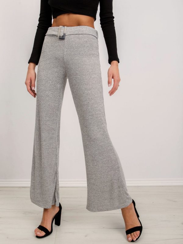 BSL Grey Knitted Pants