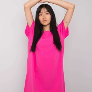 Dark pink tunic with a strap Quisha