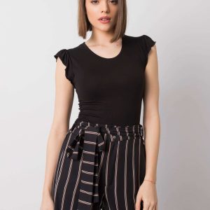 Lottie RUE PARIS black blouse