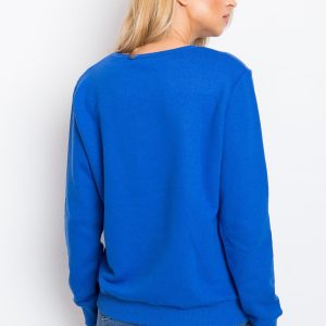 Blue Hey sweatshirt