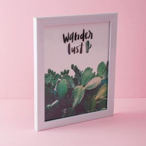 White Wooden Photo Frame